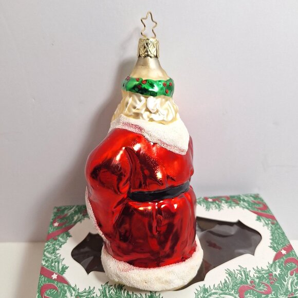 Ghost of Christmas Present Carol Old World Blown Glass Ornament With Box - Picture 10 of 16